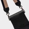 Mini Bag Olivia En Cuero Graneado Negro