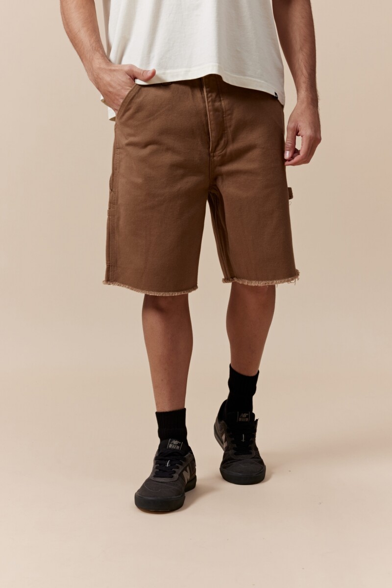 BERMUDA DENIM SKIP - CAMEL 