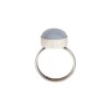 Anillo Oval-Plata 925-Piedra Blue Light Agata-AN3101 conpiedra