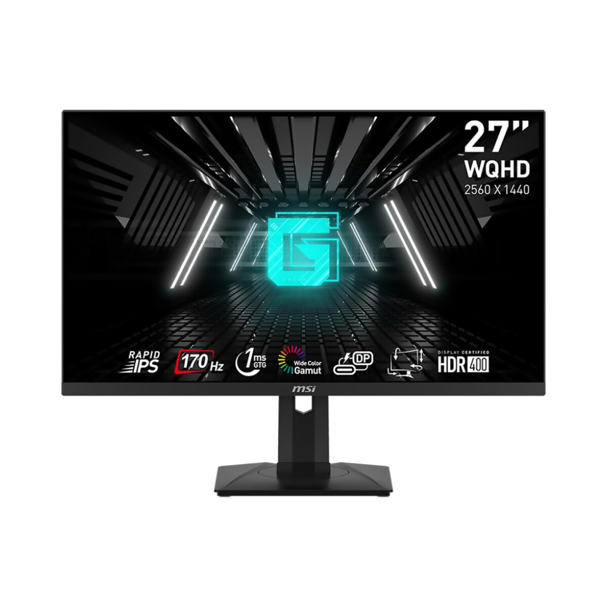 Monitor Gamer MSI G274QPF 27" IPS 170 Hz Black 