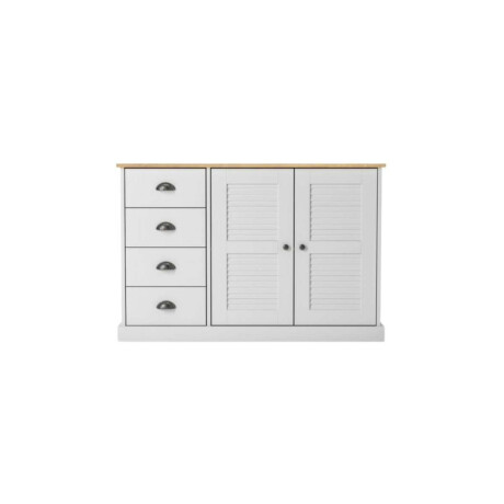 Aparador 2 Puertas 4 Cajones Li­nea Valenciana Blanco