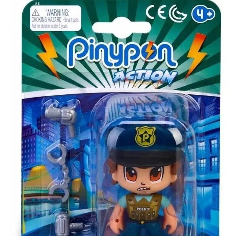 Muñeco Pinypon Action Policía Muñeco Pinypon Action Policía