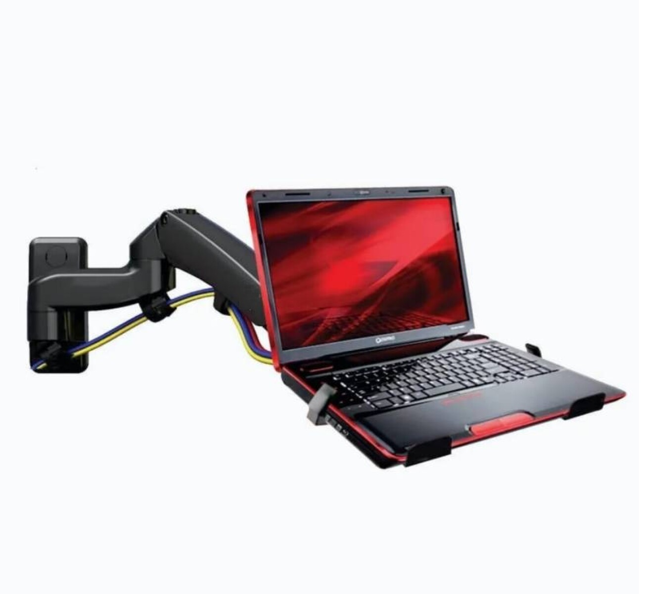 Soporte Base Para Notebook Flexible Sistema A Gas De Pared!! 