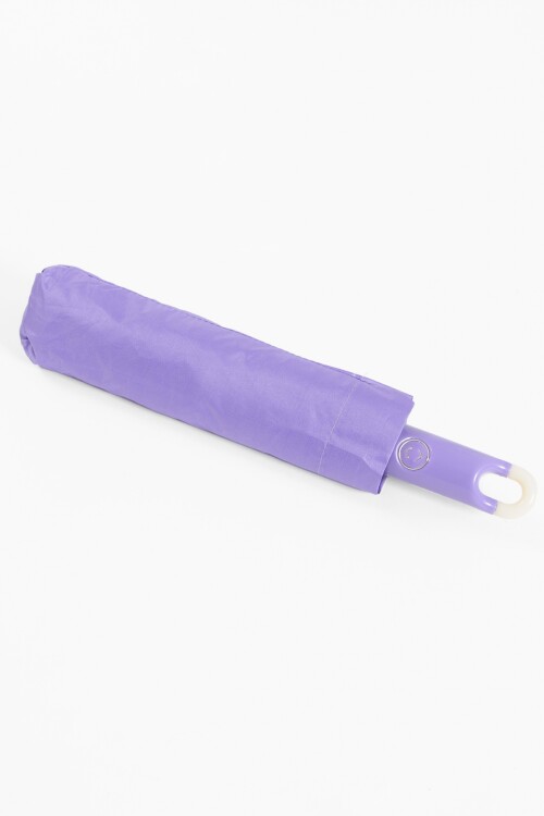 Paraguas liso apertura automática violeta