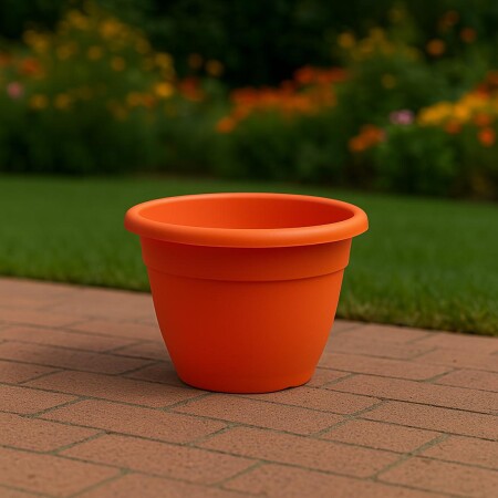 MACETA REDONDA 14cm TERRACOTA