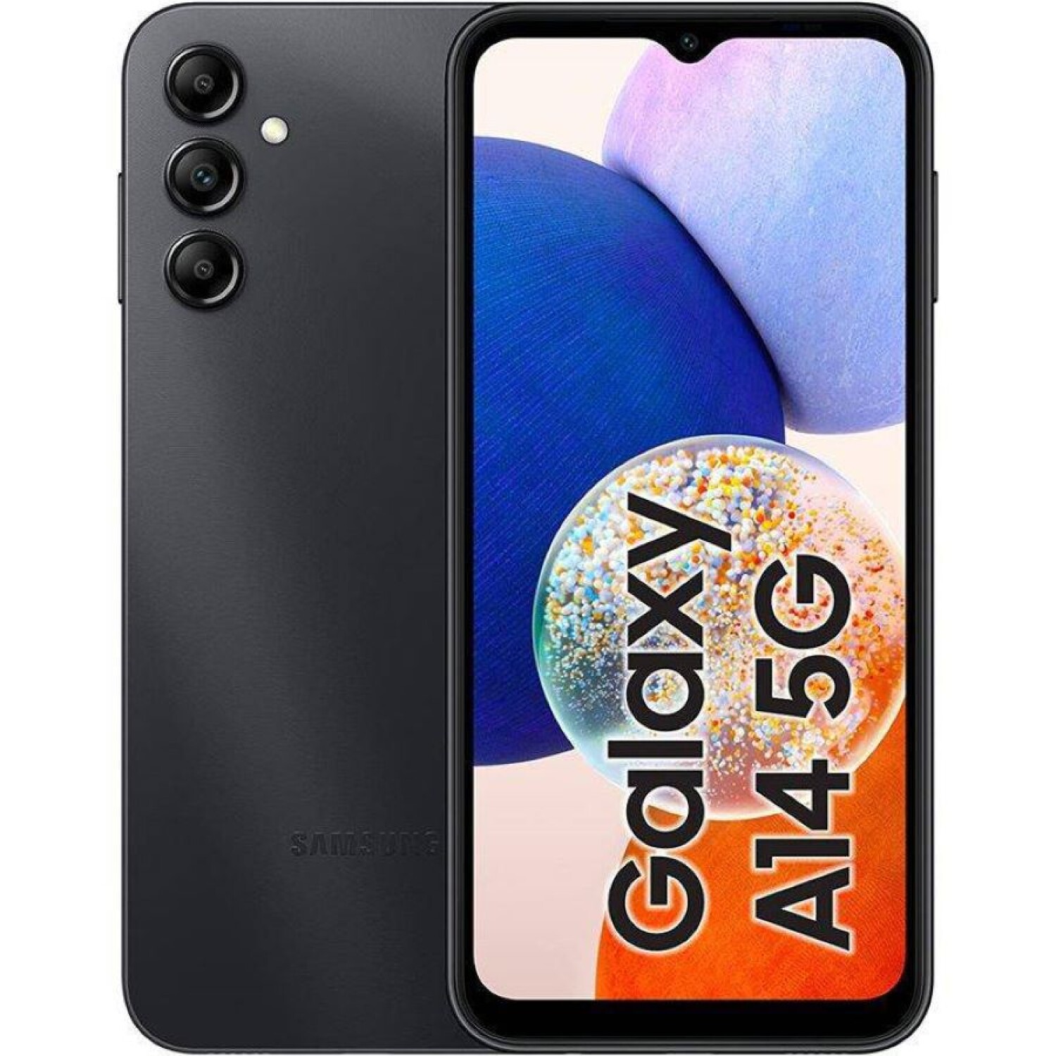  Samsung Galaxy A14 5G Serie A, desbloqueado de fábrica, 64GB,  versión estadounidense, negro (renovado) : Celulares y Accesorios