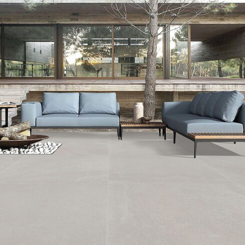 Porcelanato gris antideslizante 90x90Cm 10Mm piso pared GAMAS DE GRIS