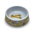 Plato Comida Agua Mascota Perros Gatos Comedero Bebedero Variante Color Mostaza