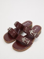 Sandalia Katherin Bordeaux