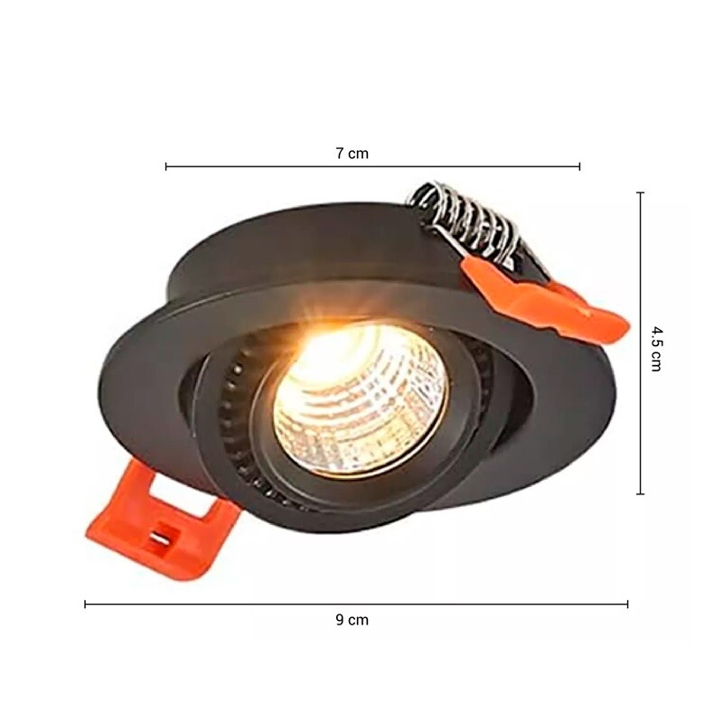 Downlight LED Neptuno 5W Downlight LED Neptuno 5W Negro