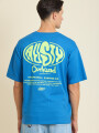 T-SHIRT AZORES RUSTY Azul