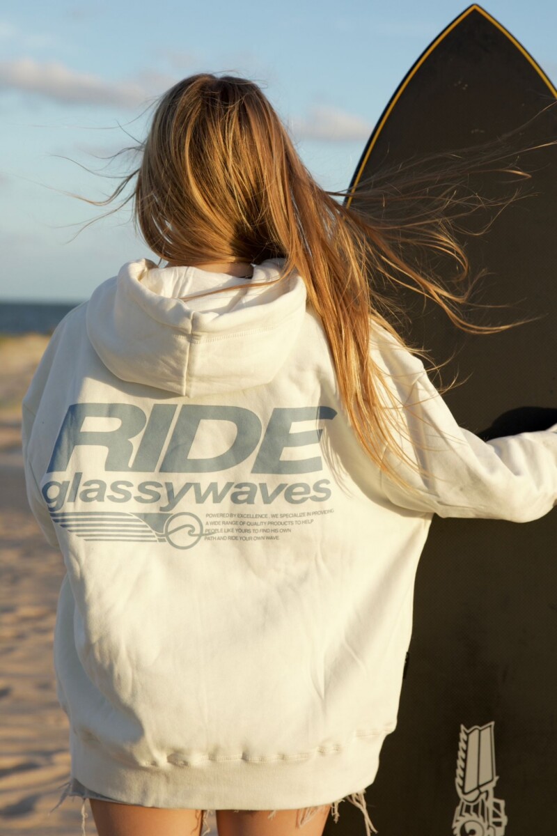 Hoodie Ride Over Fit / Natural 