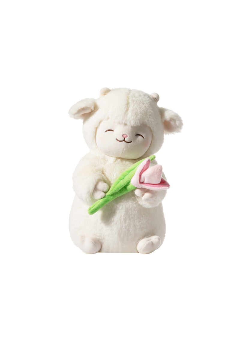 Peluche ovejita - tulipán 