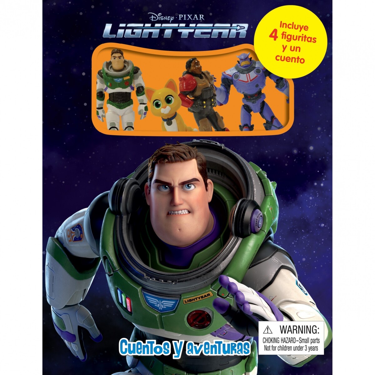 Libro Cuentos y Aventuras Buzz Lightyear 
