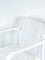 Silla Mar Con Posabrazos Blanco