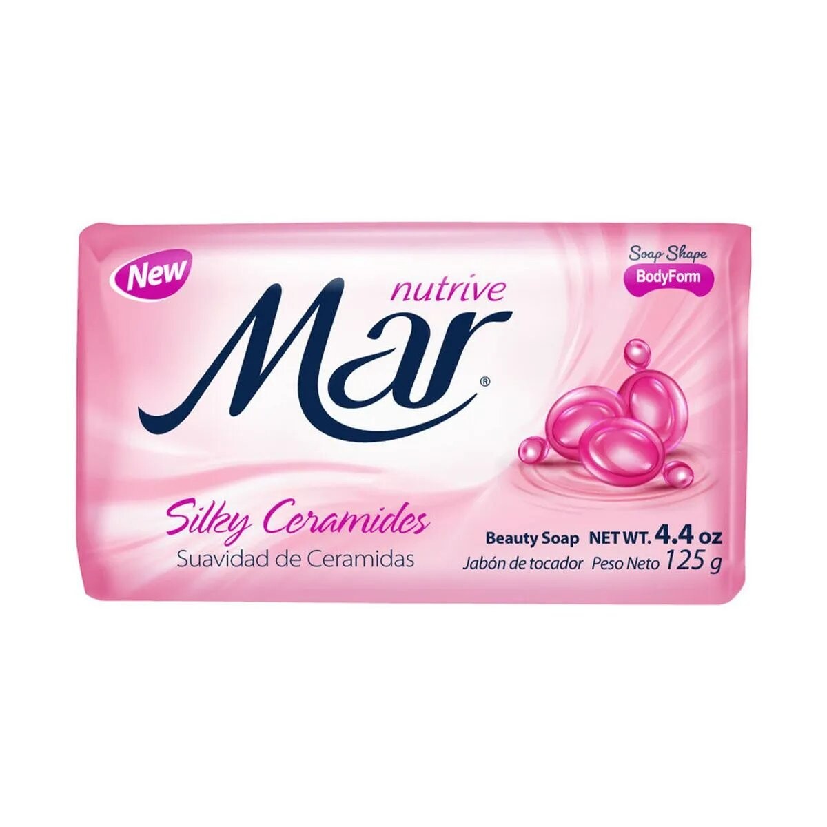 Jabon de tocador Mar 125g Rosas y Ceramidas 