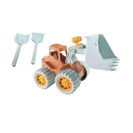 Camión de Playa Infantil con Palita y Rastrillo – Juguete para Arena Sc