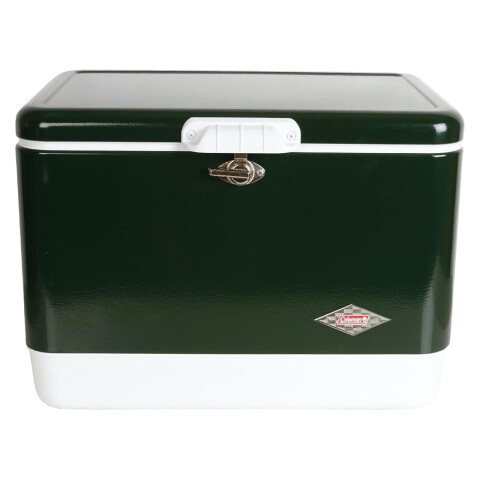 Conservadora Coleman Deluxe Acero Inox 51 L Verde