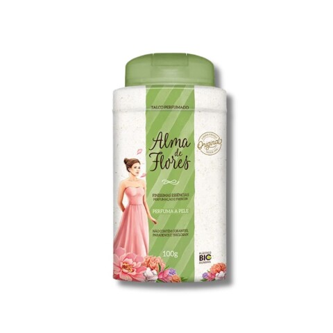 Talco Alma de Flores 100g. Clásico