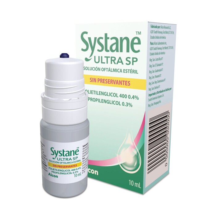 SYSTANE ULTRA SP SOL. OFT. FR. X 10 ML. única