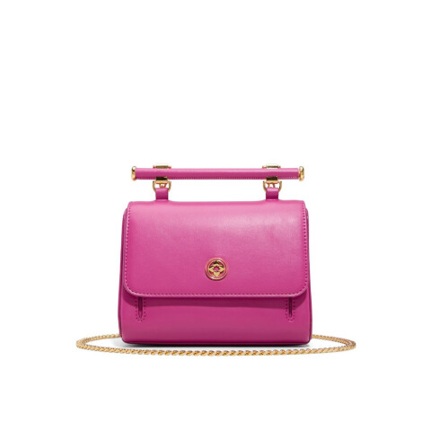 COCKTAILCHIC Pink Miscellaneous SYNTHETIC BLACK LEATHER