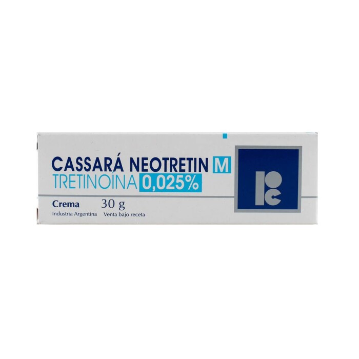 NEOTRETIN M 0,025 % CREMA CJ X 30 GRAMOS única