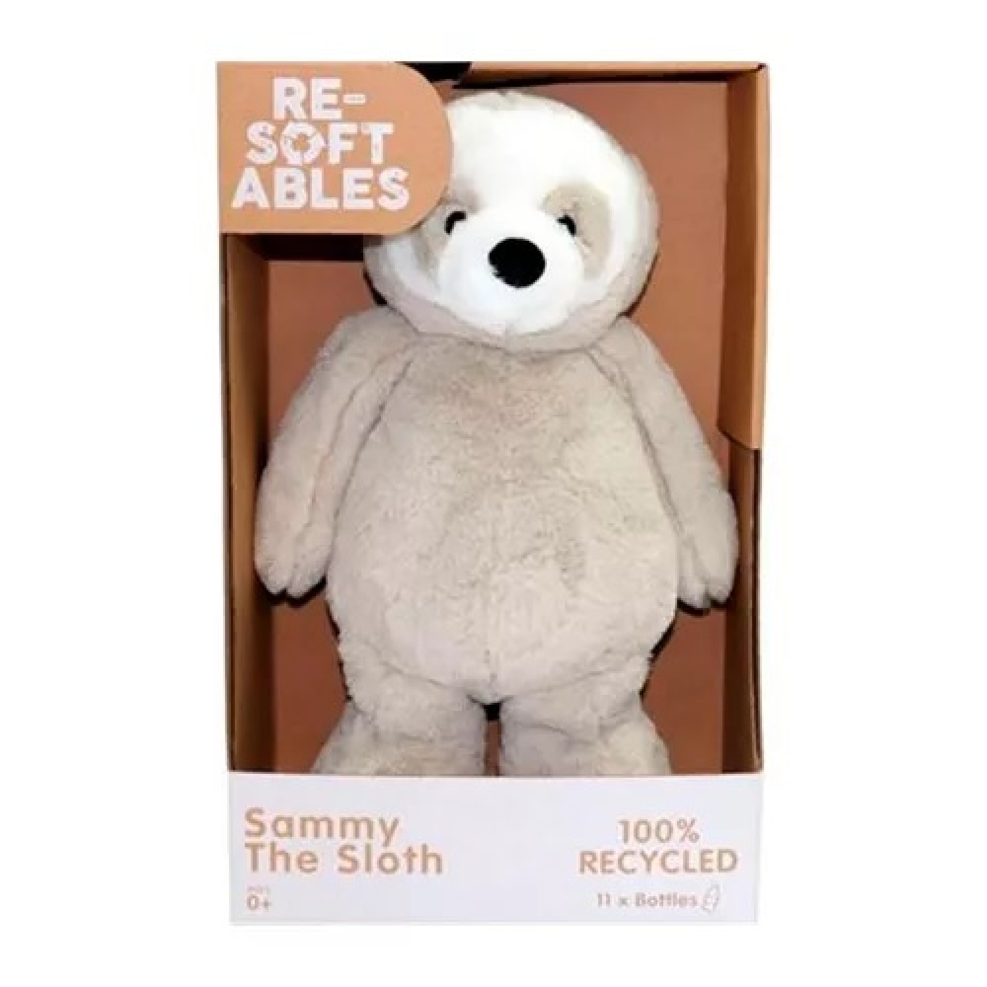 Peluche Perezoso 30cm Resoftables — Juguetería Gibernau