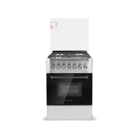 Cocina Combinada Smartlife SL-KS5757C 57x57 Inox con Horno Eléctrico y 4 Hornallas a Gas Cocina Combinada Smartlife SL-KS5757C 57x57 Inox con Horno Eléctrico y 4 Hornallas a Gas