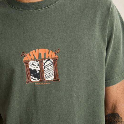 Remera Rhythm Portico Vintage - Verde Remera Rhythm Portico Vintage - Verde