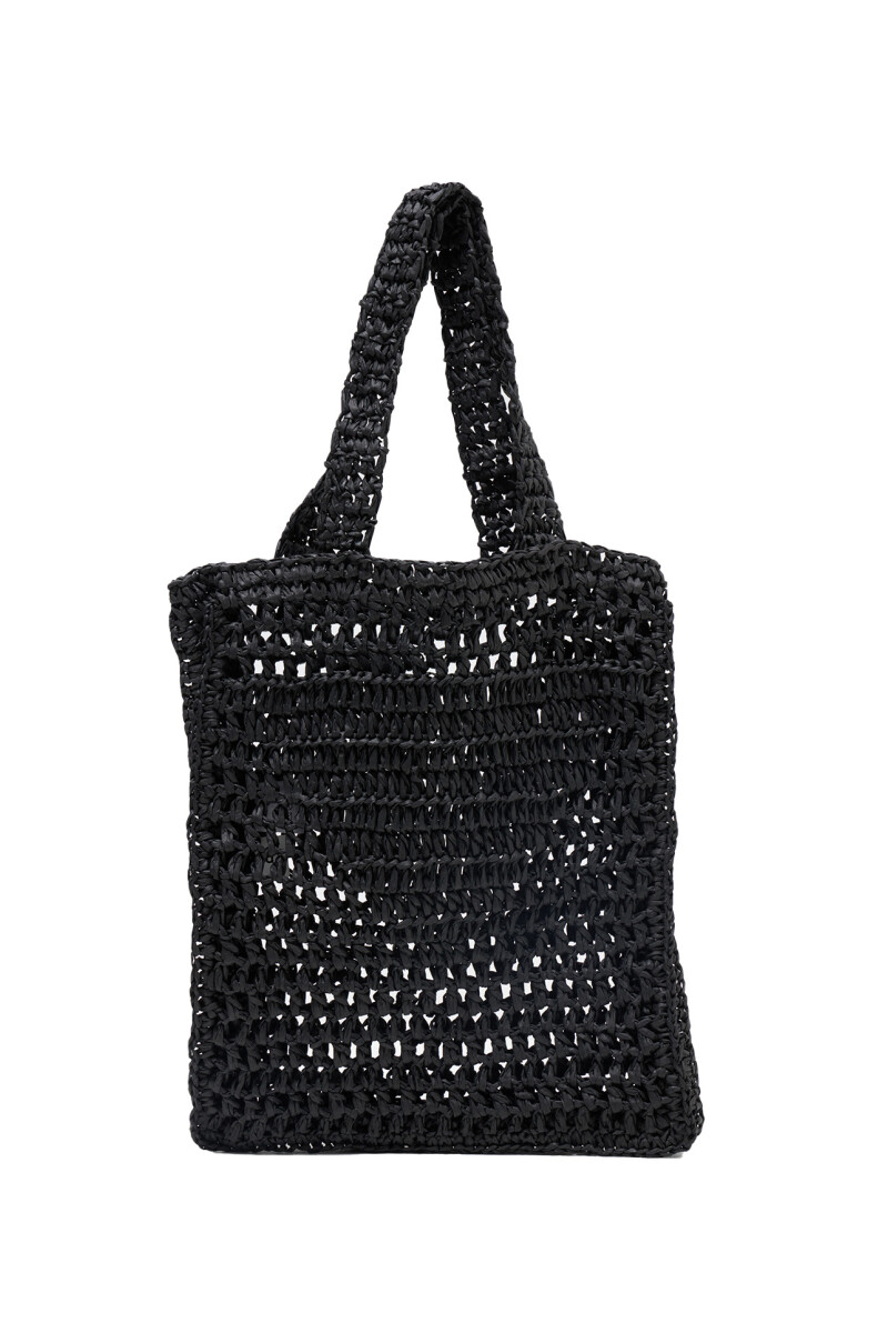 Cartera shopper playera negro