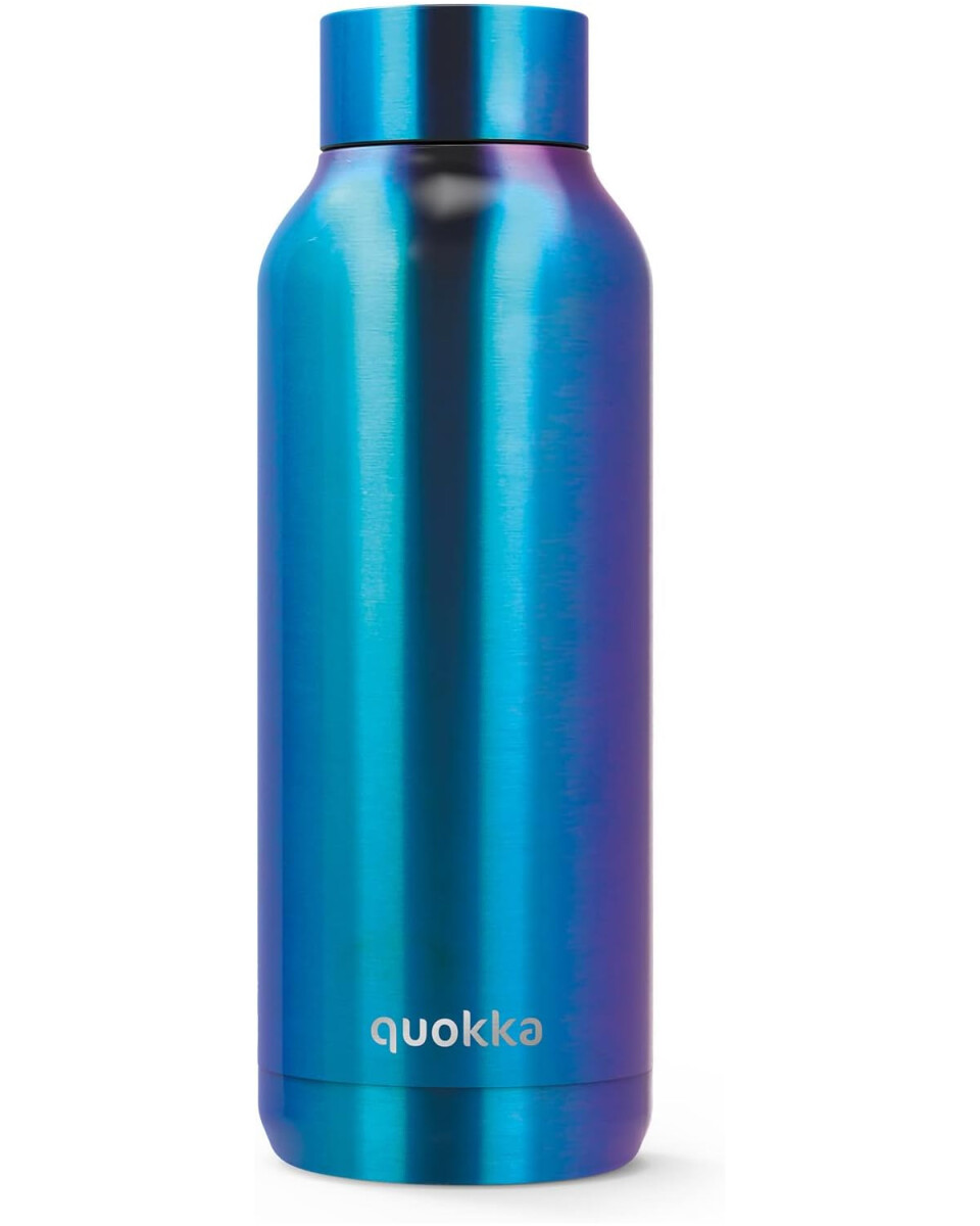 Botella térmica en acero inoxidable Quokka Solid 510ml - AZUL 