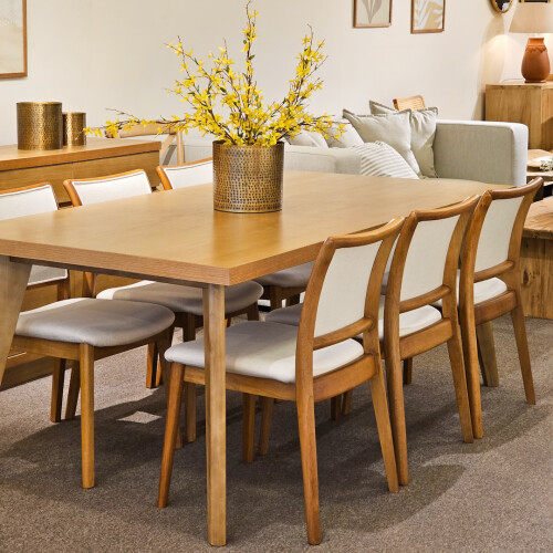 Mesa de comedor Modena - Roble 200x100 cm (Por Pedido)