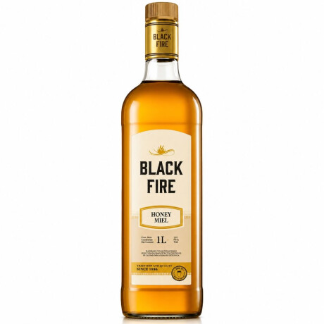 WHISKY BLACK FIRE 1L CON MIEL WHISKY BLACK FIRE 1L CON MIEL