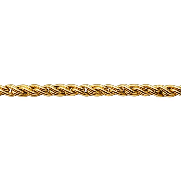 Pulsera Bizantina-Oro bajo-Sin Piedra-PU8084 sinpiedra