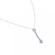 Colgante oro 18k blanco con brillantes. Colgante oro 18k blanco con brillantes.
