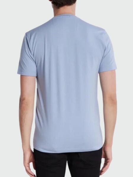 BOSS -Remera de algodón, regular fit, TEE 5 Celeste
