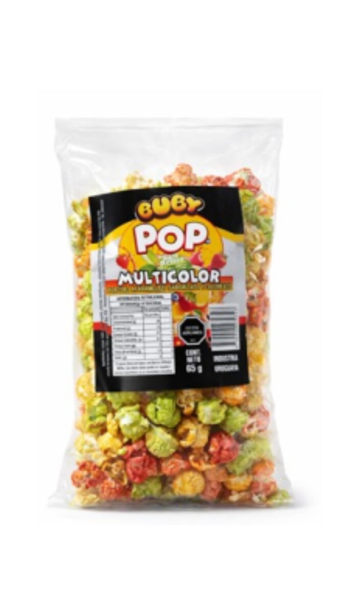 POP MULTICOLOR BUBY 65g UNIDAD 