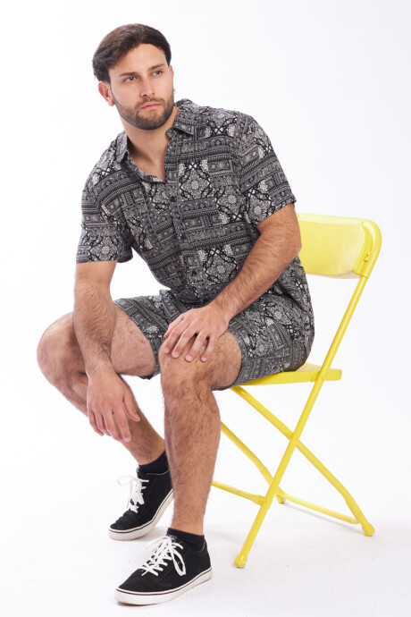 CAMISA MAFA DIXIE Negro