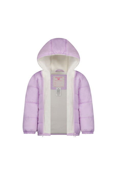 Campera resistente al agua, lila. Talles 4-14 Sin color