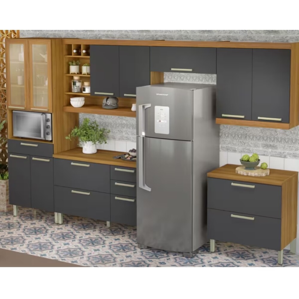 Aéreo Burguesa 80 cm Gris 1 Puerta Aéreo Burguesa 80 Cm Gris 1 Puerta