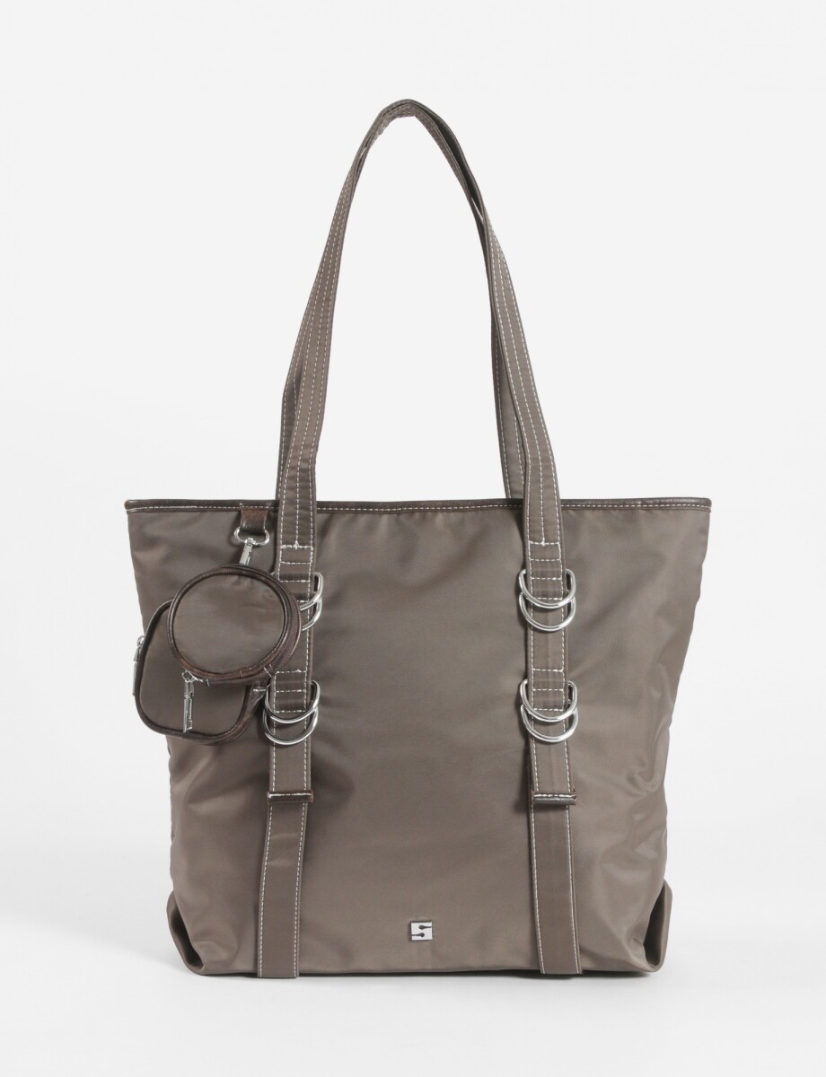 Shopper con monederos removibles - verde 