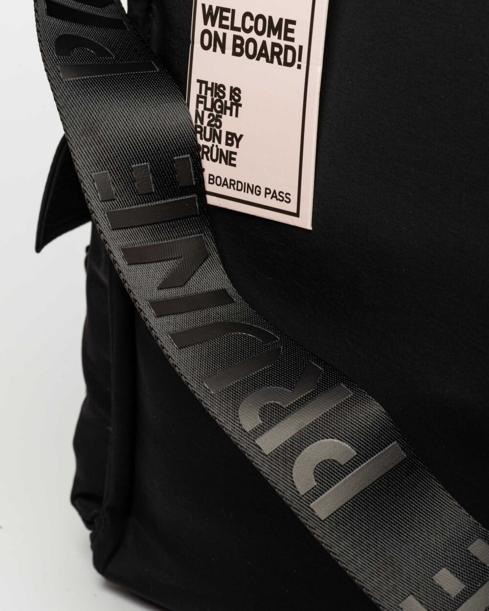 Cartera Al Hombro Light Nylon Negro Negro