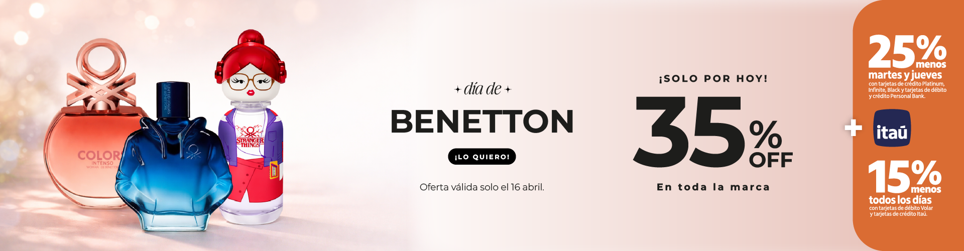 Benetton 35%