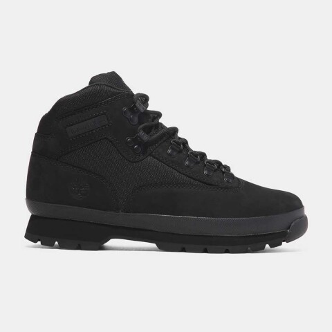 Mid Lace Up - Hombre Black Nubuck