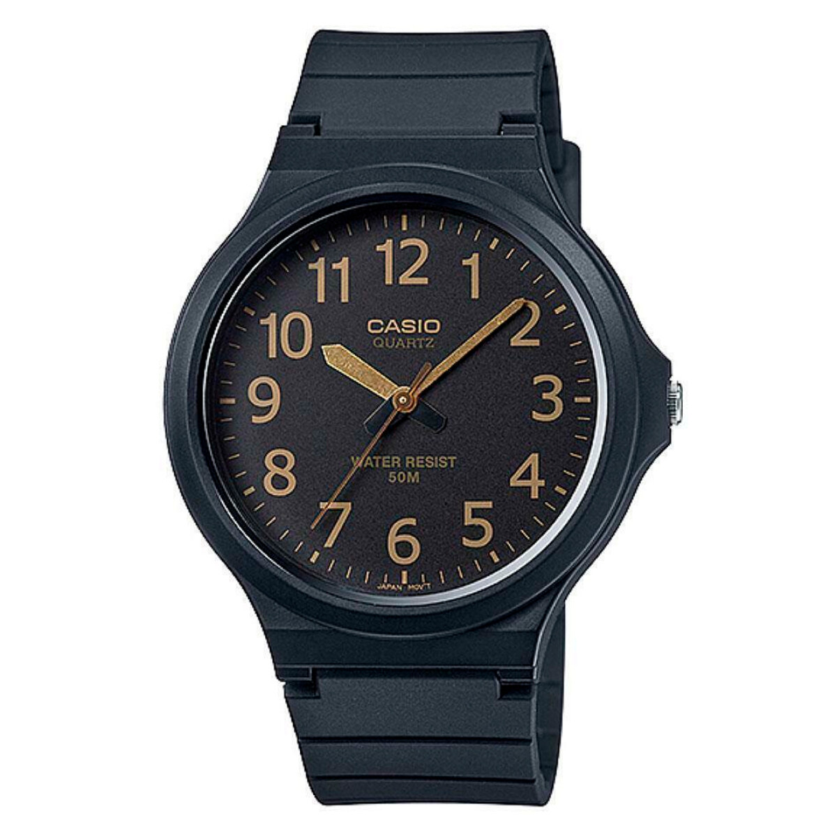 Reloj CASIO MW240-1B2VDF Resina Negro Esfera 43mm 