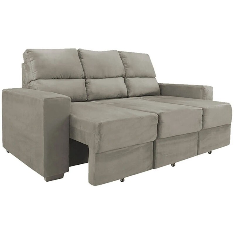Sofa Chaise Louise 3 cuerpos color Chocolate Sofa Chaise Louise 3 cuerpos color Chocolate