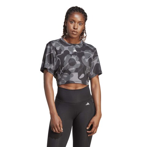Tr-Es Aop T - Mujer Black/print