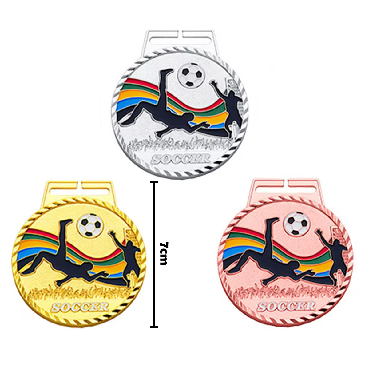 Medalla jugador - Set x3 