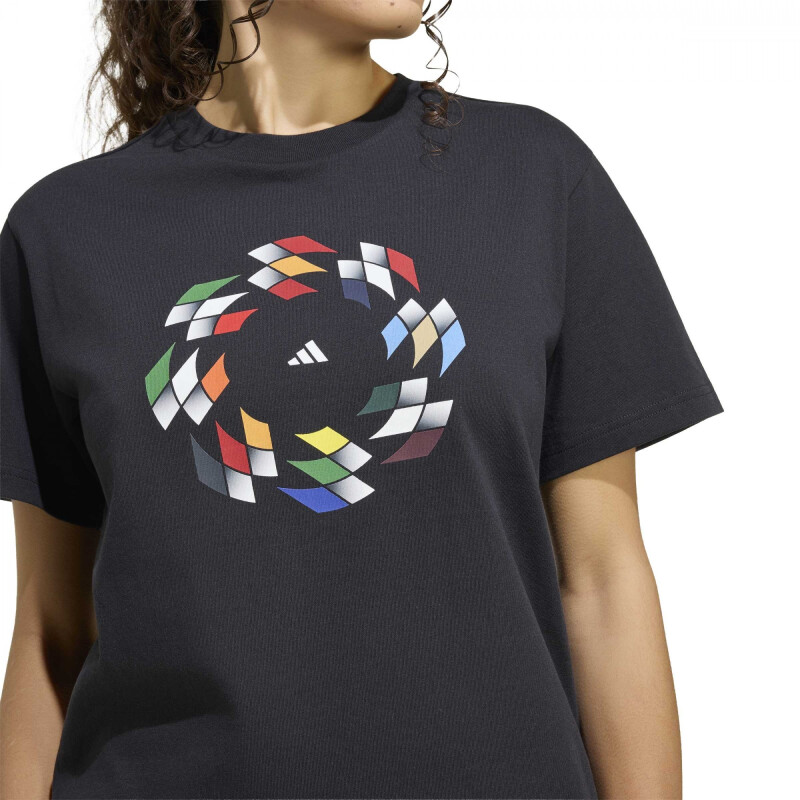 REMERA ADIDAS HOT Q2 Mujer KB7175 Negro