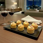 6 Voulevant de Jamón y Palmitos 6 Voulevant de Jamón y Palmitos